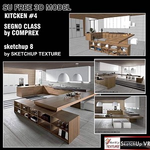 MODERN KITCHEN SEGNO BY COMPPREX