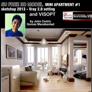 3D Models   -  LOFT - APARTMENTS - MODERN LOFT & VISOPT