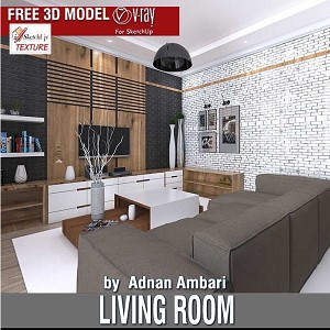 3D Models   -  LIVING ROOM - Living Room