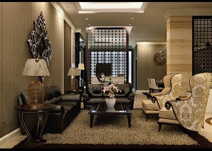 DINING & LIVING ROOM | vray render by Fakar Suhartami Pratama