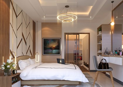 ELEGANT MASTER'S BEDROOM