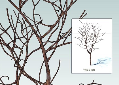 SKETCHUP 3D TREES COLLECTION 3 | 3D Sketchup trees collection 3