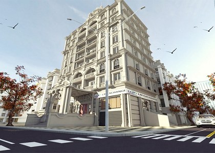 RESIDENTIAL BUILDING & VISOPT | vray render by Mohammed Yossef