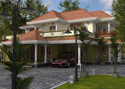 TYPICAL KERALA HOUSE