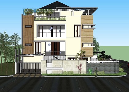 MODERN TWO FAMILY HOUSE