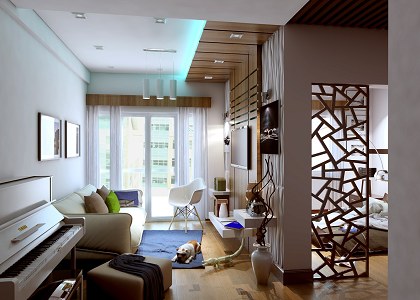 MODERN LOFT & VISOPT | vray render test by Cedie Alexis V.Atienza