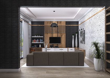 Living Room | Vray render by Adnan Ambari