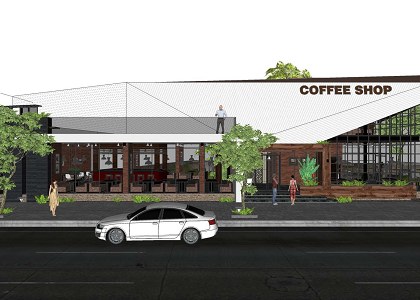 COFFEE SHOP | sketchup extract