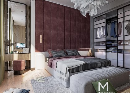 3D Models   -  BEDROOM - MODERN BEDROOM