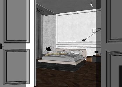 MODERN BEDROOM | MODERN BEDROOM | Design & visualization by Mustafa Osman