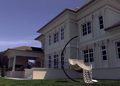 Classic Villa | render Vray 3.4 Beta for Sketchup by Javohir Ahmadjonov