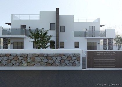 Semi detached villa | Vray render by Claudio Anello