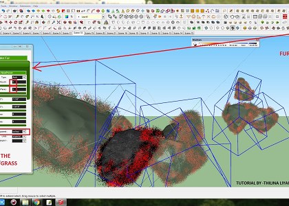 Concept-Eye | Tutorial-furtool for sketchup