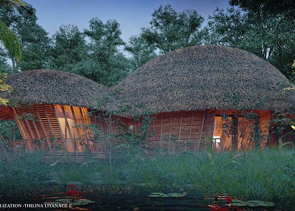 Eco Villa | design and visualization by Thilina Liyanage