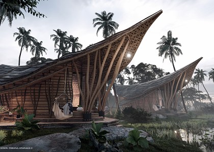 3D Models   -  HOUSES - VILLAS - Villa Bali By Thilina Liyanage