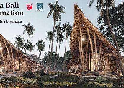 Villa Bali By Thilina Liyanage | Design & Visualization by Thilina Liyanage