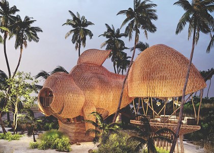 Beach bar | Goldfish Concept beach bar Design by Thilina Liyanage