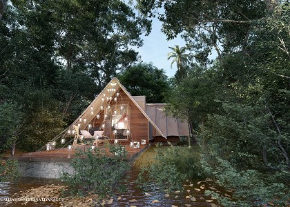 River Front Villa | Design & Visualization by Thilina Liyanage