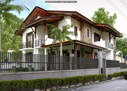 3D Models   -  HOUSES - VILLAS - House -Colombo