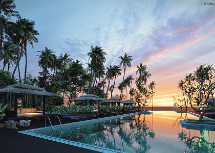 Swimming Pool | image 3-evening -Thilina Liyanage