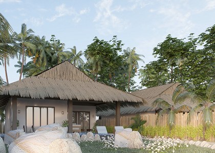 Bungalow Resort | render by Tran Nguyen view 4