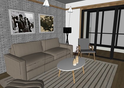 CHINA APARTMENT & VISOPT | sketchup  wiev