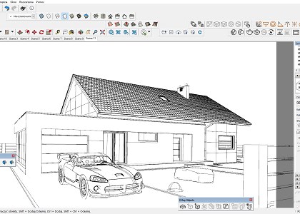 Home 44 | sketchup view 2