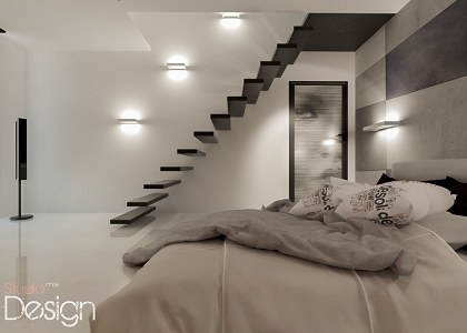 minimalistic bedroom & Visopt | view 5