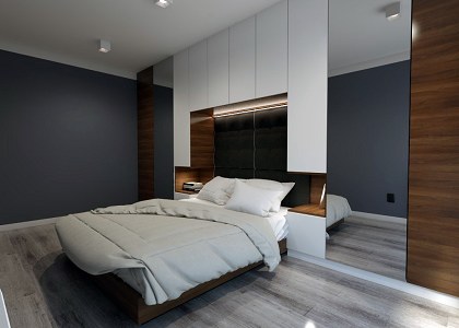 Apartment in Wroclaw | bedroom - view 1
