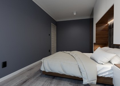 Apartment in Wroclaw | bedroom - view 2
