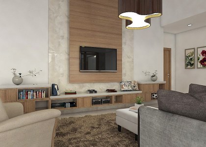 Dining and Living room | living room by Evita Mulyawati