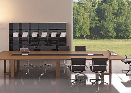 3D Models   -  OFFICE FURNITURE - CONFERENCE TABLE