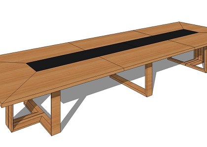 CONFERENCE TABLE | Arche range  Conference table  - SketchUp  3D model