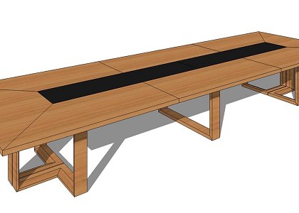 CONFERENCE TABLE | Arche range Conference table - SketchUp 3D model