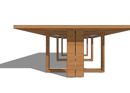 CONFERENCE TABLE | Arche range  Conference table  - SketchUp  3D model