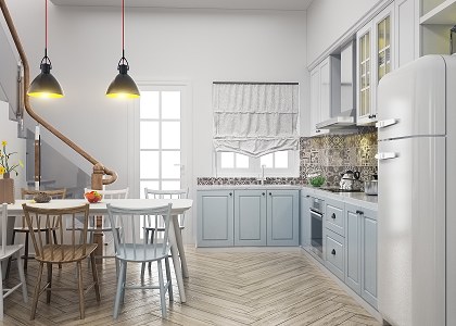 Kitchen & Visopt | 3d model & Vray  render by  THAN NGUYEN