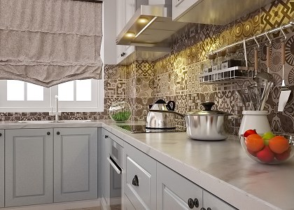 Kitchen & Visopt | 3d model & Vray render by THAN NGUYEN
