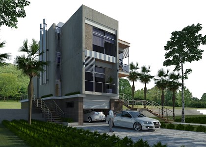 Villa in KSA | vray remder by Arch Basiony A.Basiony
