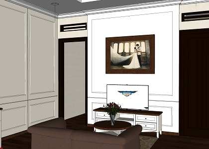 Art Deco Master Bedroom & Visopt | sketchup view 5 - 3d model  by Viki Auliya