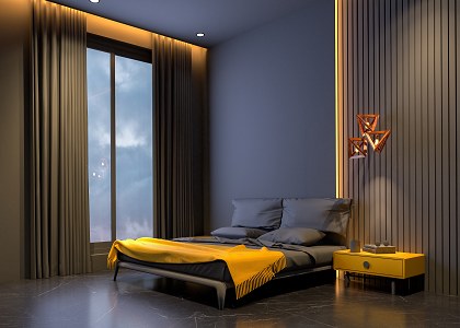 3D Models   -  BEDROOM - masterbedroom & Visopt