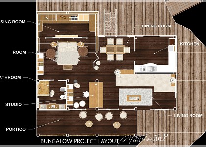 BUNGALOW | Design by  Rosanna Mataloni