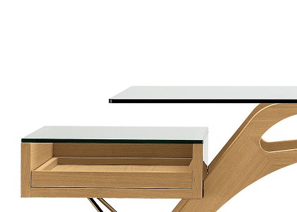 Zanotta Cavour Writing Desk | free sketchup office 3d model Zanotta Cavour Writing Desk _deatil