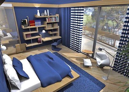 Modern apartment - first floor | master room