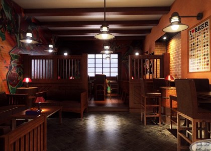 ITALY PUB | render by  Ferry Sugianto
