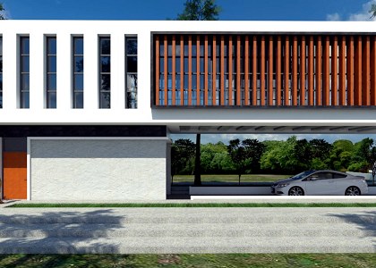 Modern House & Visopt | vray render by Pedro Grendi - view 4