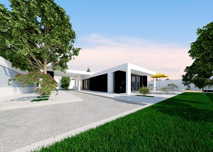 VACATION HOUSE | vray render by PEDRO GRENDI