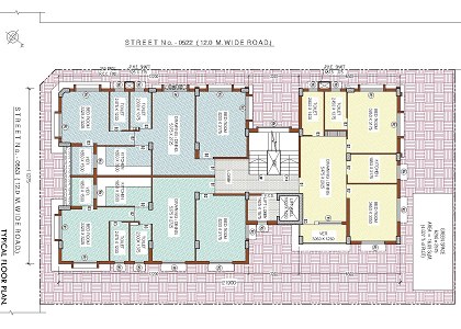 G + 4 Storied Building | Design and visualization by Paul architect & Consultancy