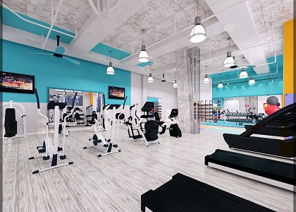 Gym | vray 2.0 render  - by Alfred Manalang