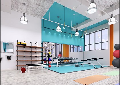 Gym | vray 2.0 render  - by Alfred Manalang