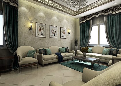 Guests Room | vray render by EYAD EYADOV